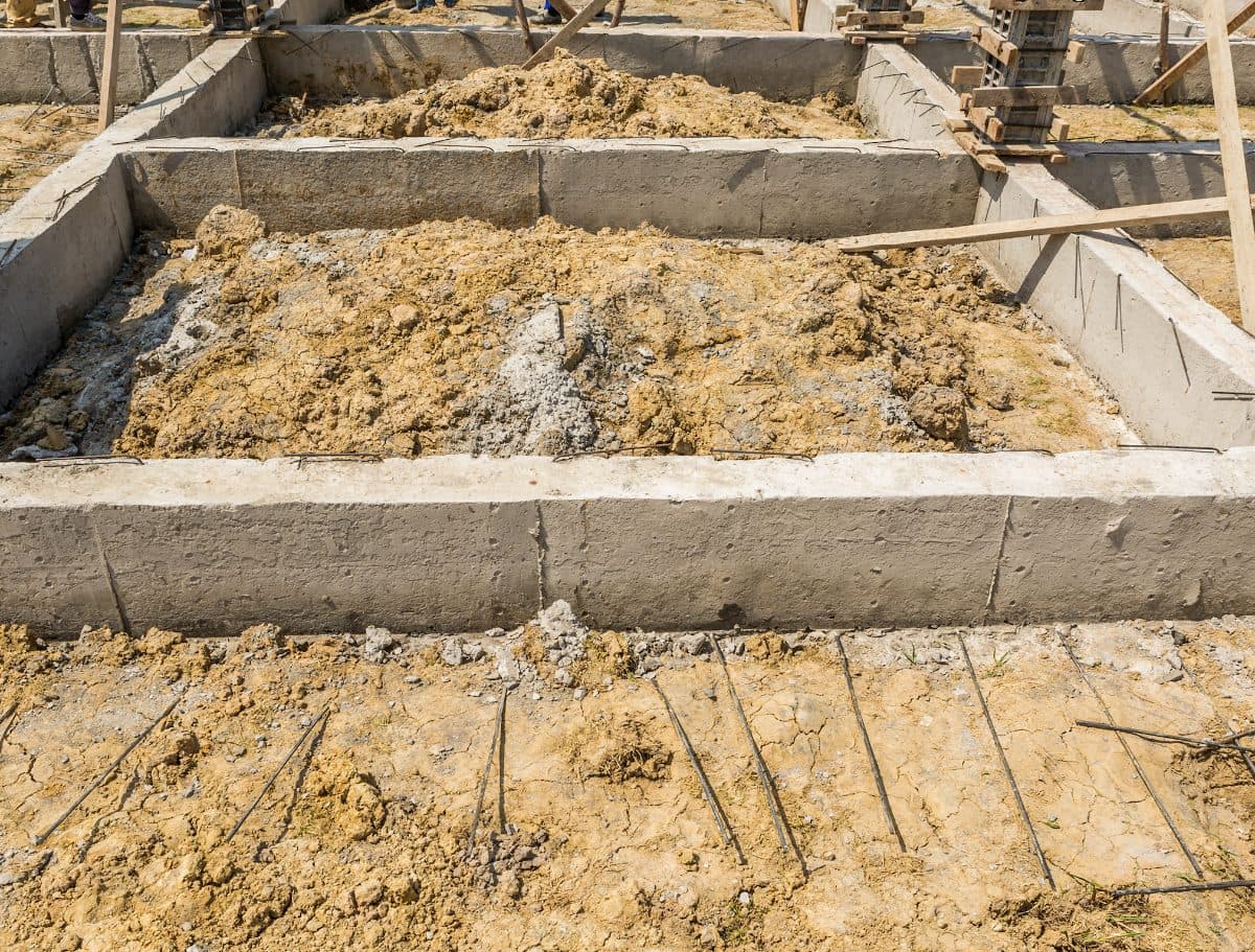 Foundation repair work in Corinth, TX